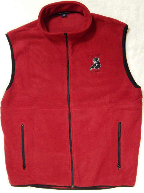 Clark Atlanta Male Fleece Vest - FO